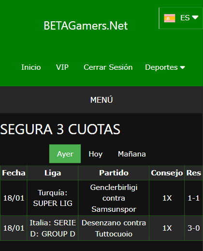 boletas de apuestas ganadoras